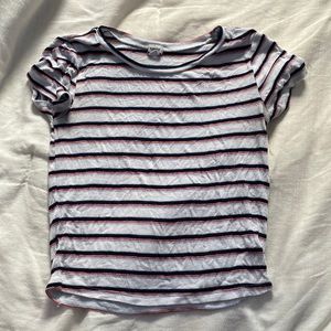 Stripped crop top from Garage